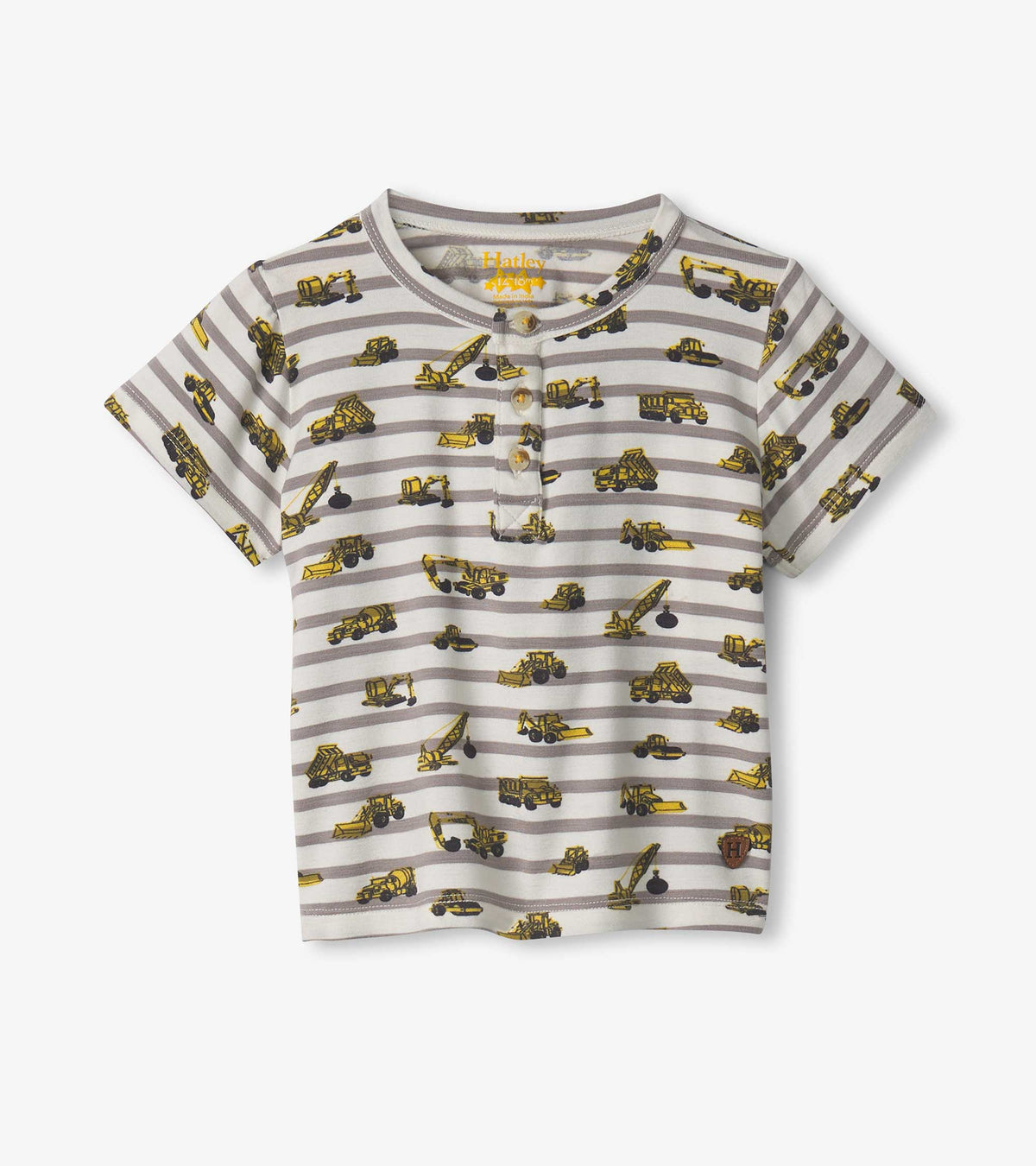 Baby & Toddler Boys Under Construction Henley | Hatley For Baby & Toddler