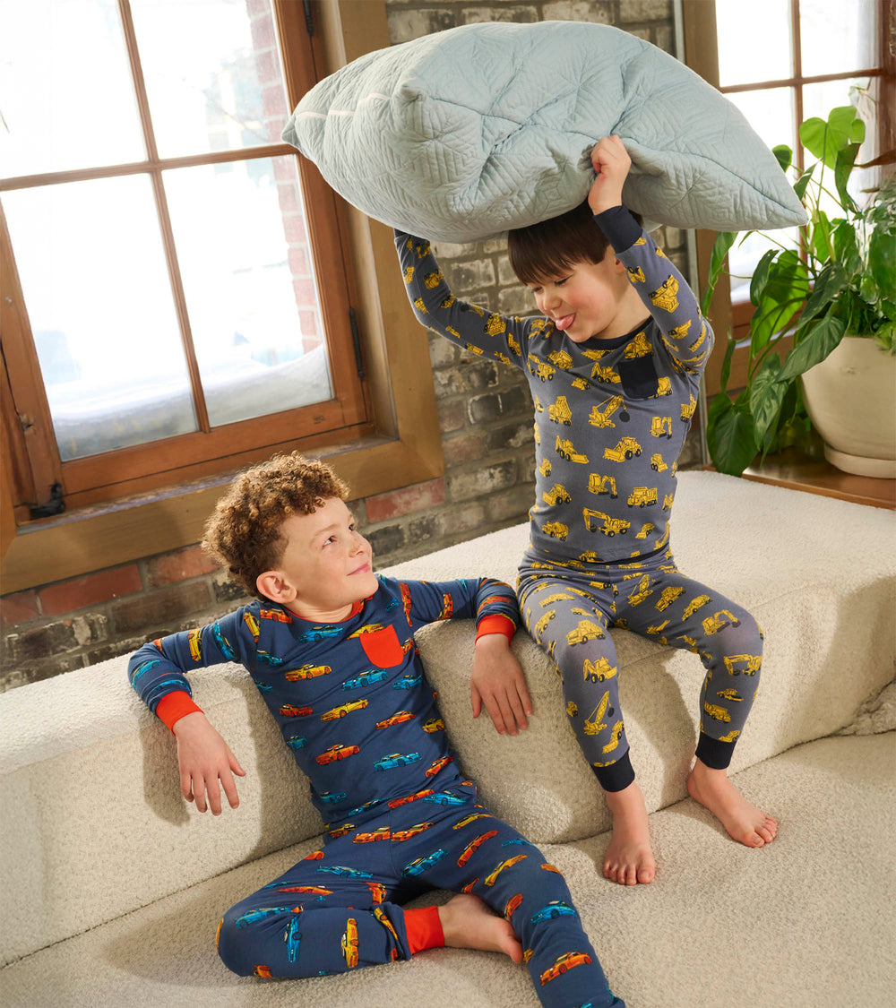 Boys Sport Cars Bamboo Pajama Set | Hatley For Boys