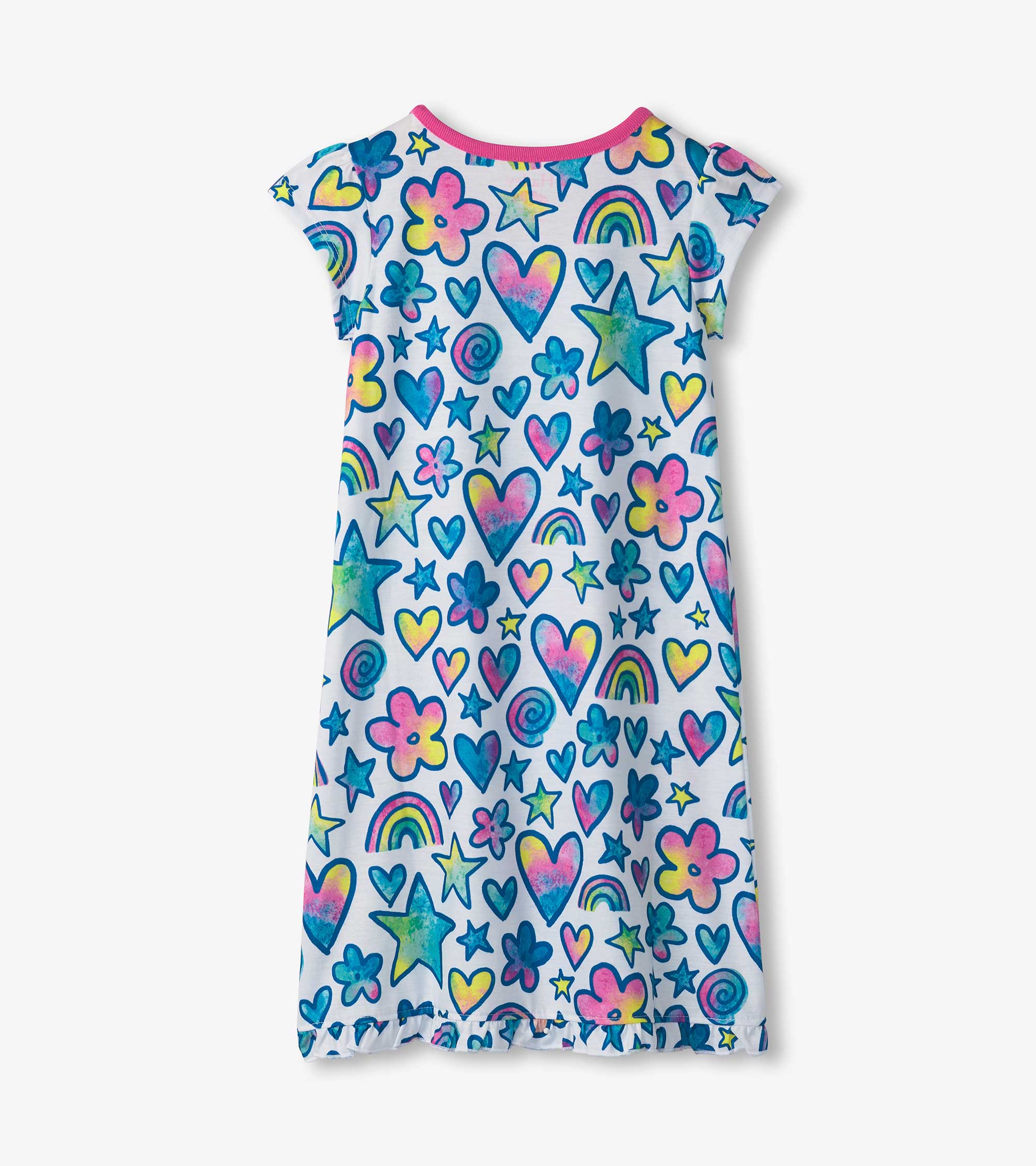 Girls Watercolor Doodles Nightdress | Hatley