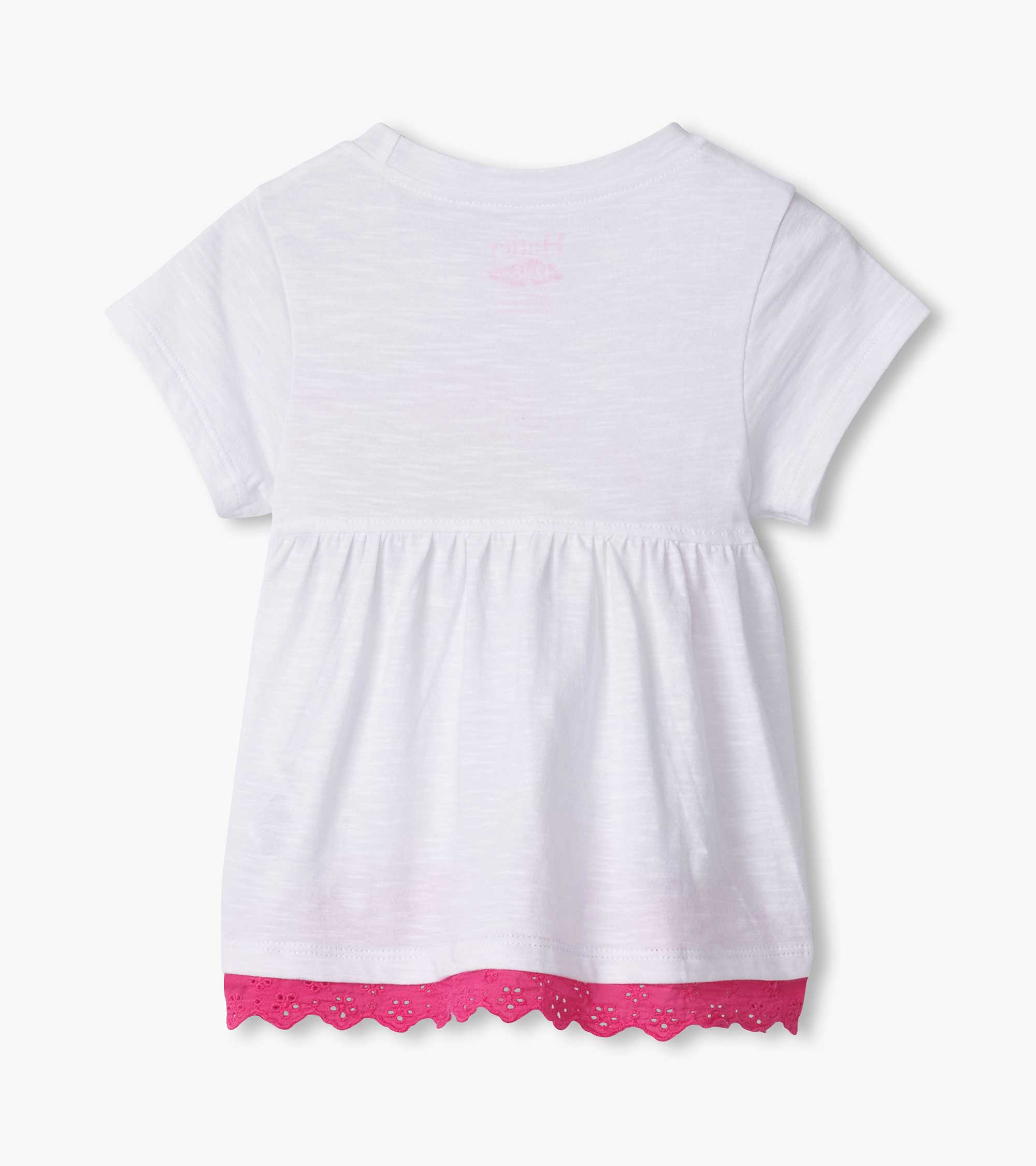 Baby & Toddler Girls Rainbow Eyelet Eyelet Trim T-Shirt | Hatley For Baby & Toddler