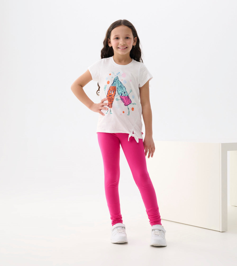 Girls Soda Pop Tie Front T-Shirt | Hatley Sale Girls