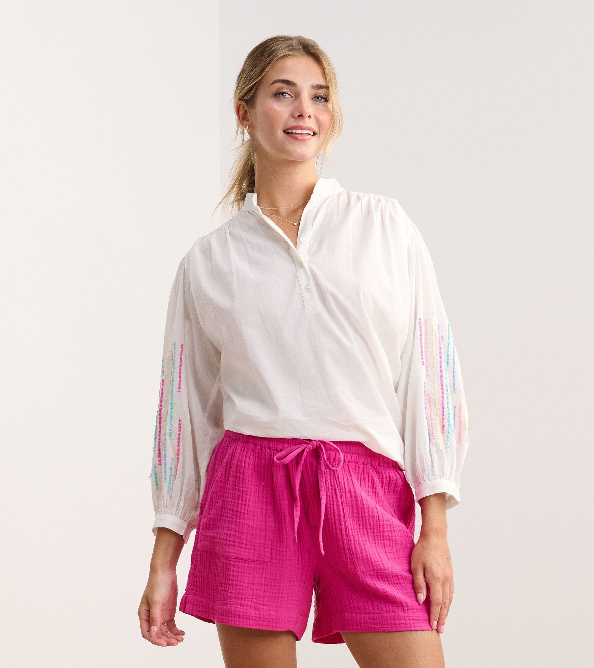 Lexi Tunic - White Gauze | Hatley Sale Women
