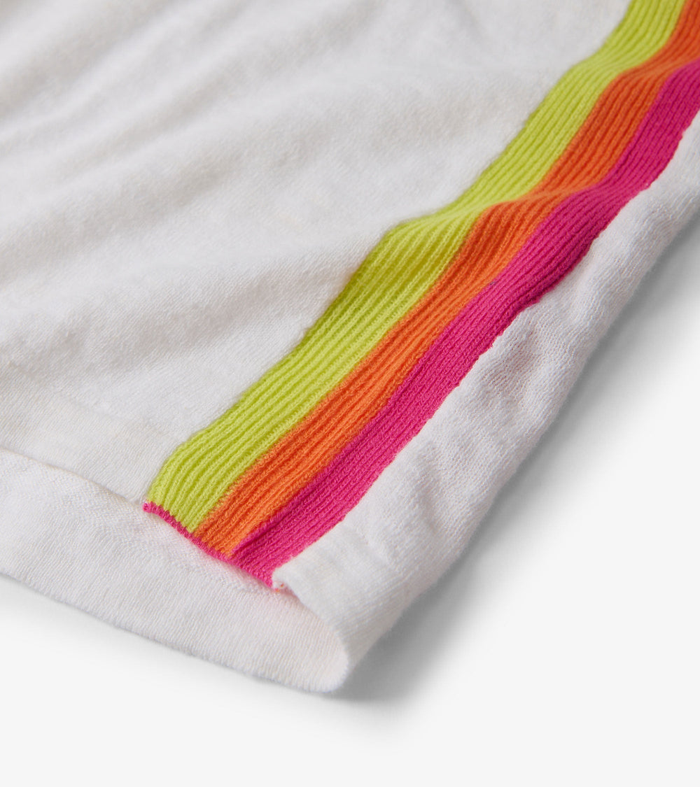 V-Neck Knit Tee - White | Hatley US Women