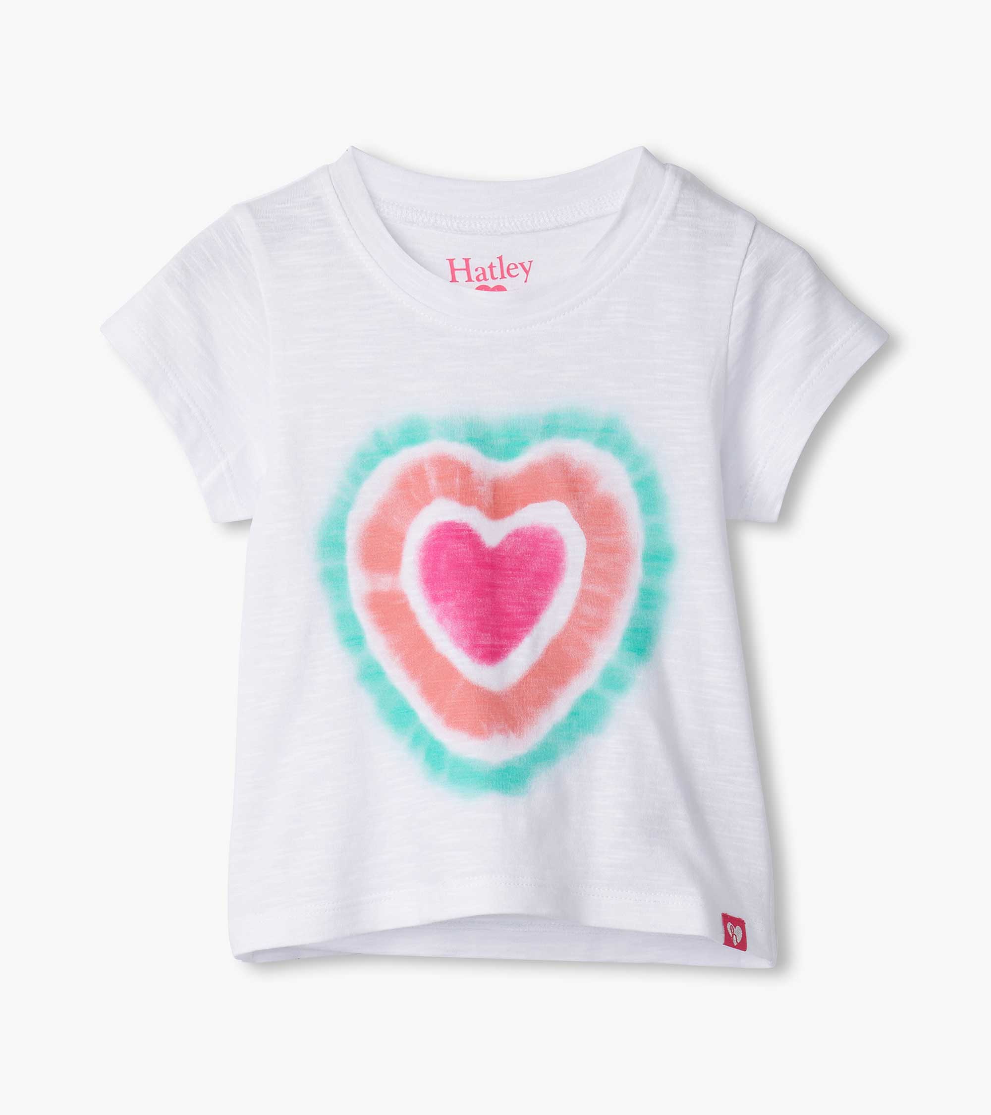 Baby & Toddler Girls Glowing Hearts Graphic Tee | Hatley Outlet Baby & Toddler