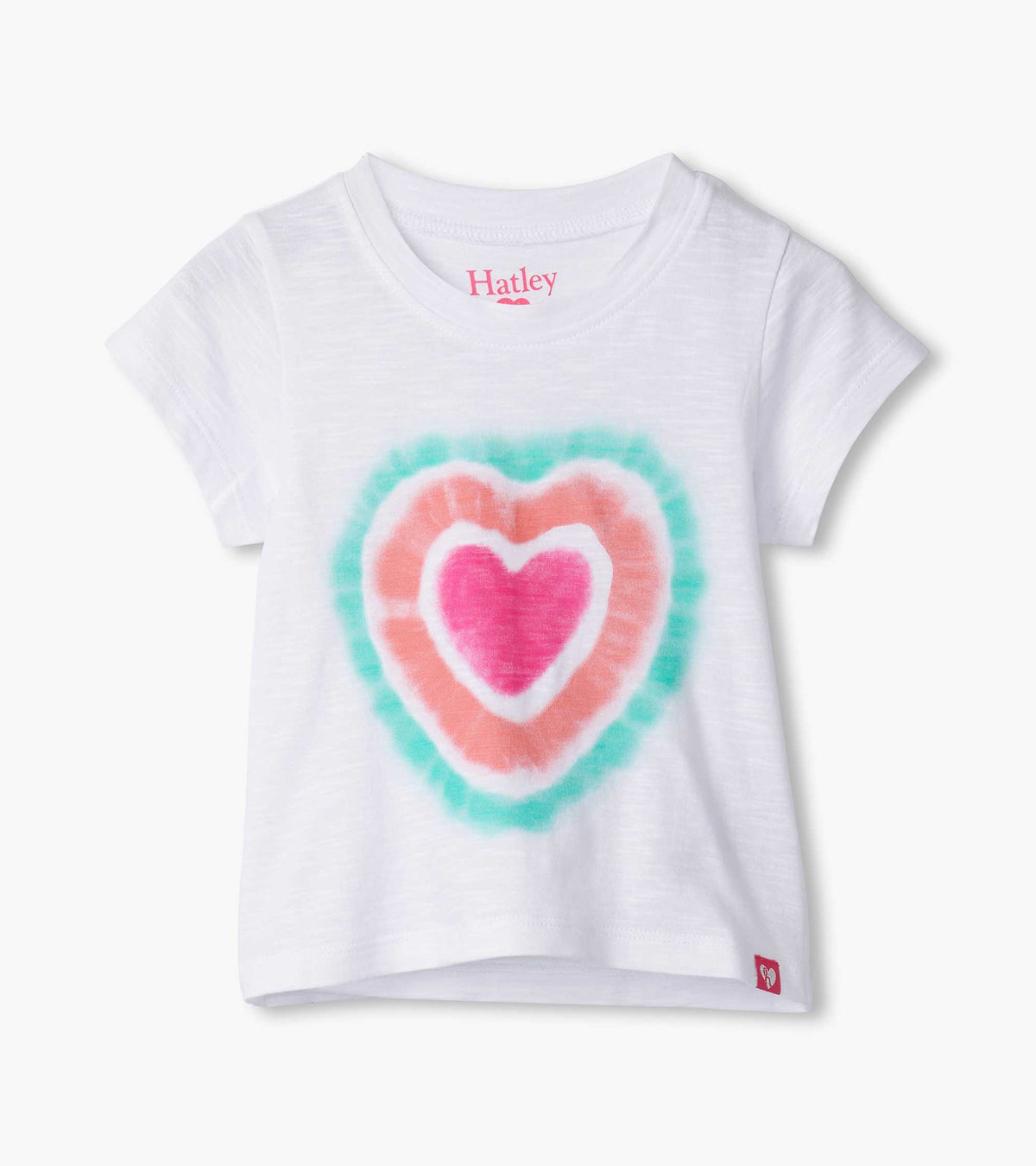 Baby & Toddler Girls Glowing Hearts Graphic Tee | Hatley Outlet Baby & Toddler
