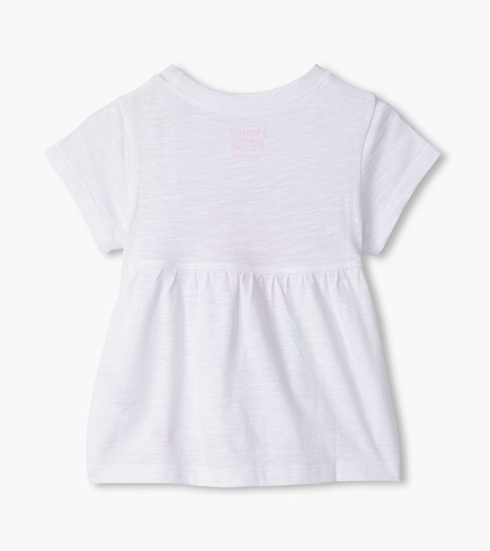 Baby & Toddler Girls Glowing Hearts Graphic Tee | Hatley Outlet Baby & Toddler
