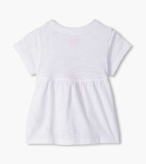 Baby & Toddler Girls Glowing Hearts Graphic Tee | Hatley Outlet Baby & Toddler