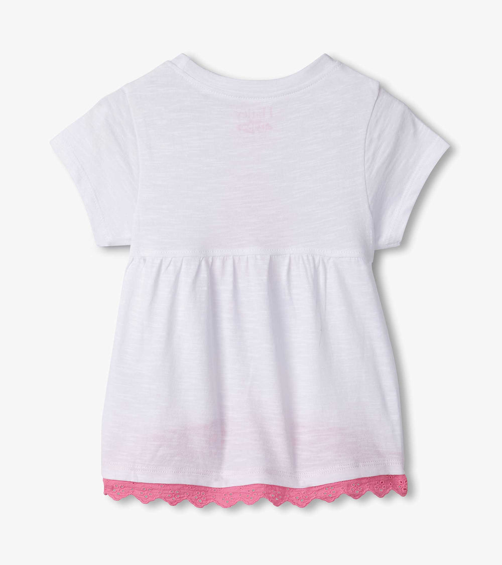 Baby & Toddler Girls Ice Cream Sundae Eyelet Trim T-Shirt | Hatley US Baby & Toddler
