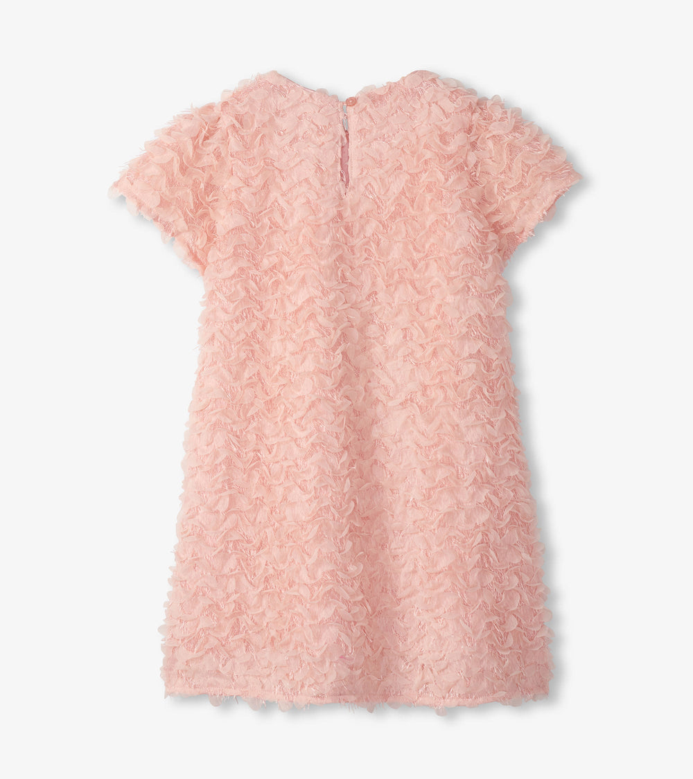 Girls Apricot Chiffon Ruffle A-Line Dress | Hatley Girls