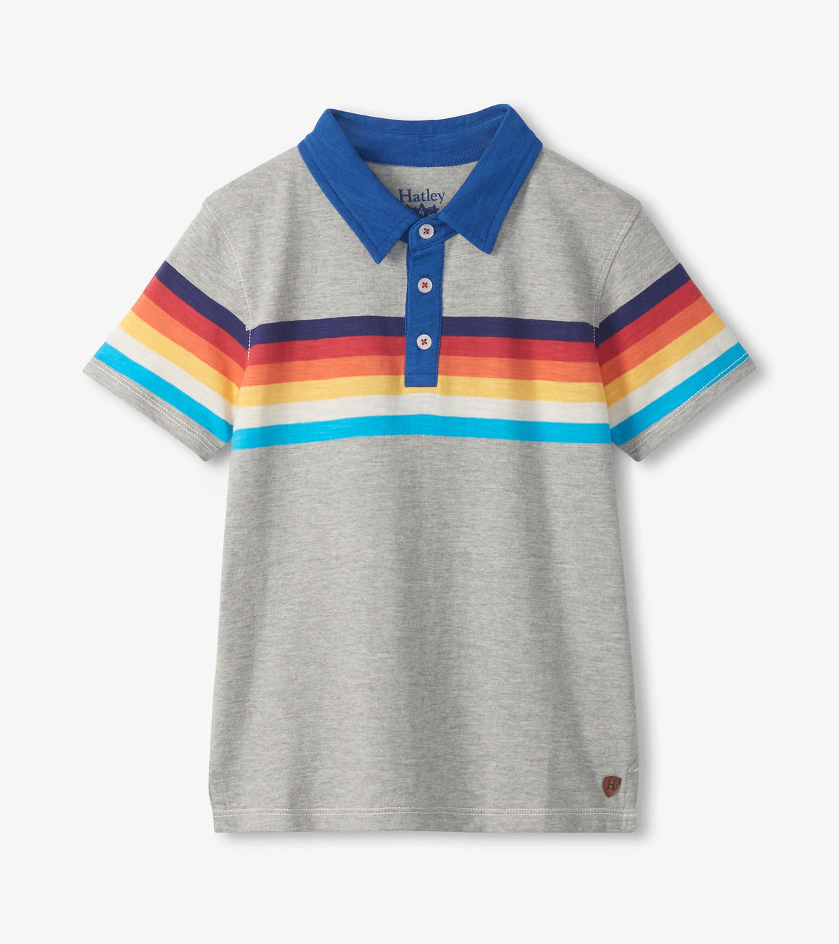 Boys 70's Stripes Polo T-Shirt | Hatley US Boys