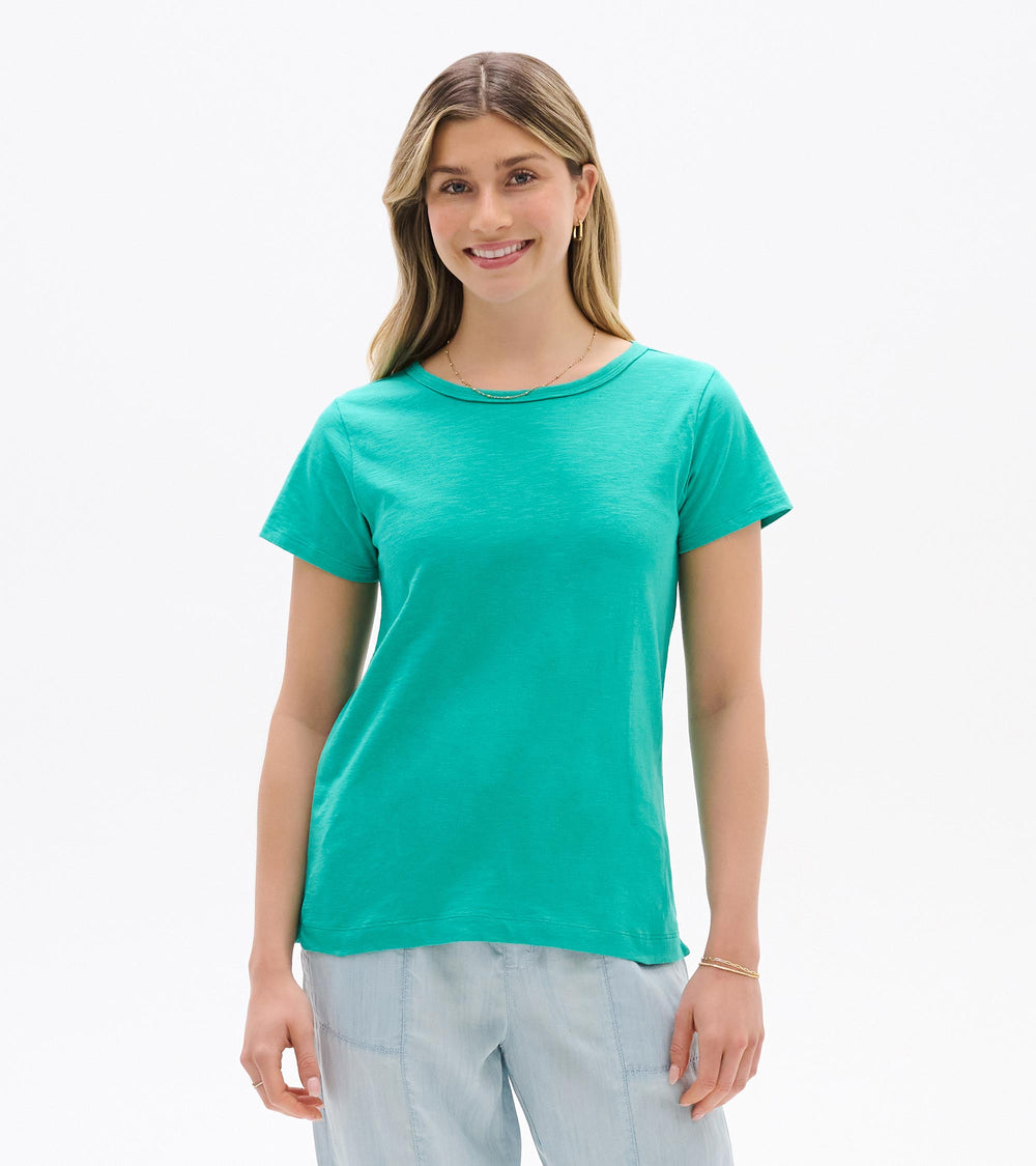 Essential Crew Neck Tee - Arcadia | Hatley Onsale Women