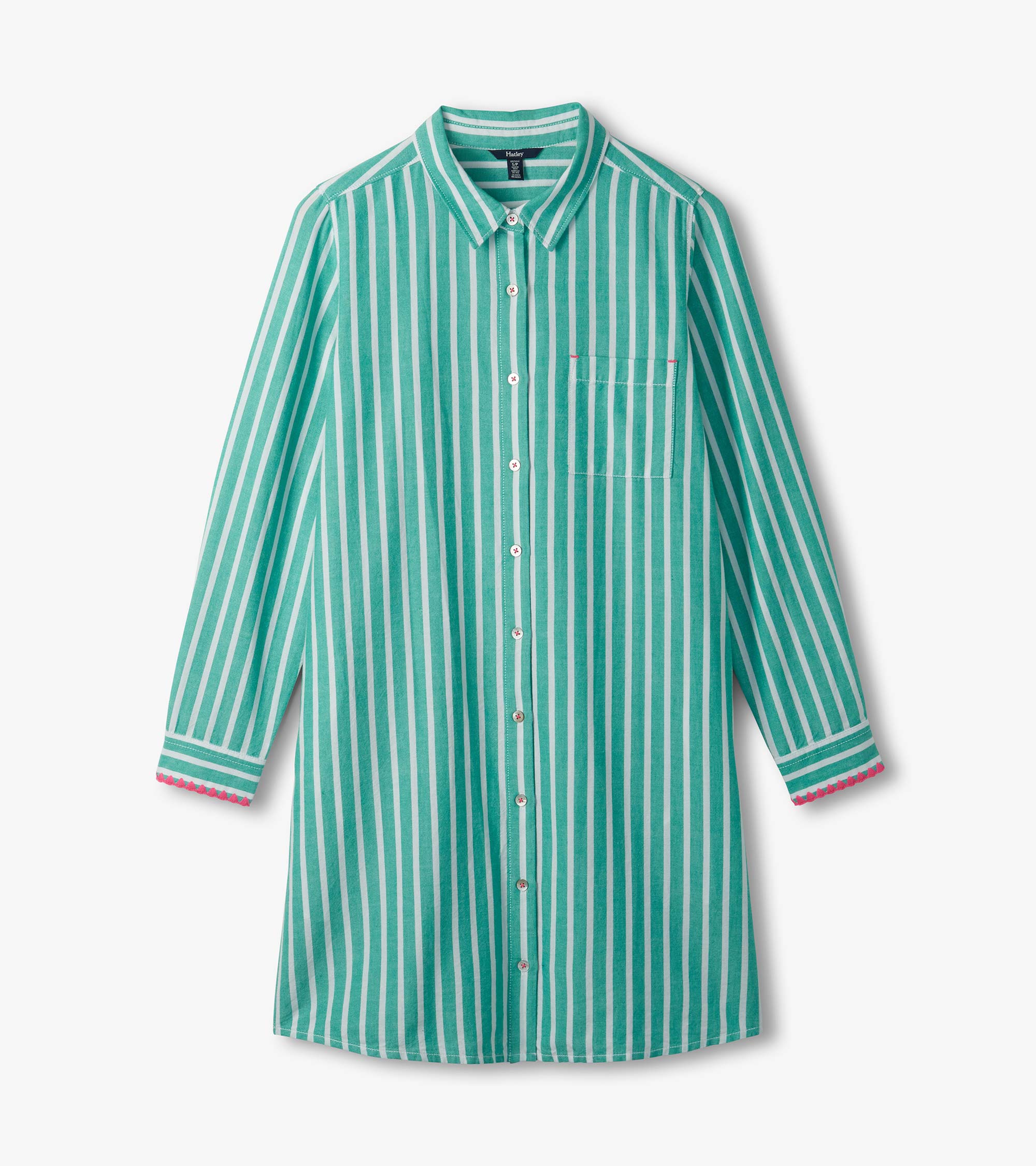Julia Shirt Dress - Arcadia Stripes | Hatley Discount Women