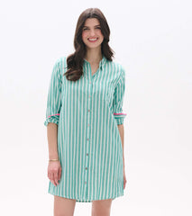 Julia Shirt Dress - Arcadia Stripes | Hatley Discount Women