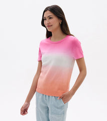 Simone Knit Tee - Beachy Dip Dye | Hatley Outlet Women