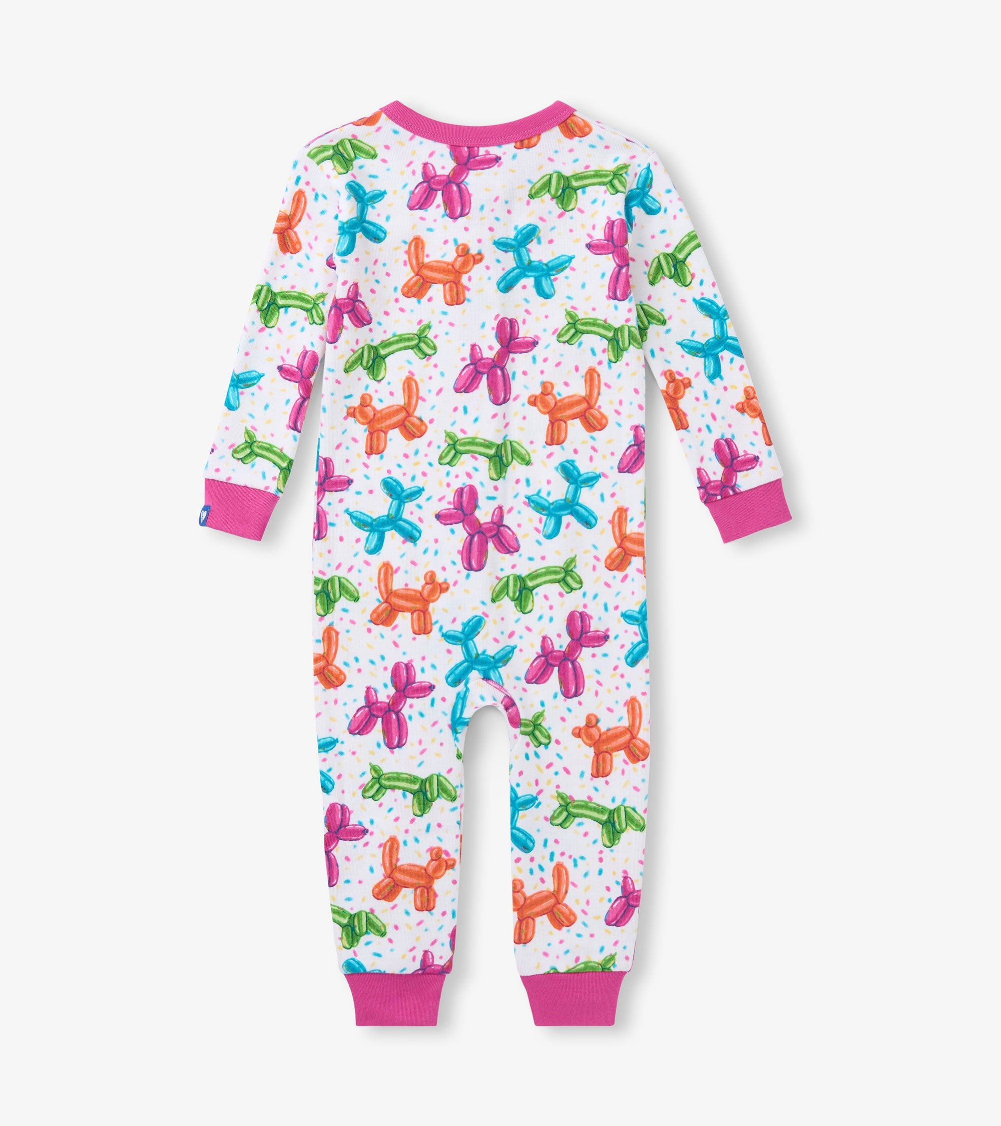 Baby Girls Balloon Pets Cotton Sleeper | Hatley