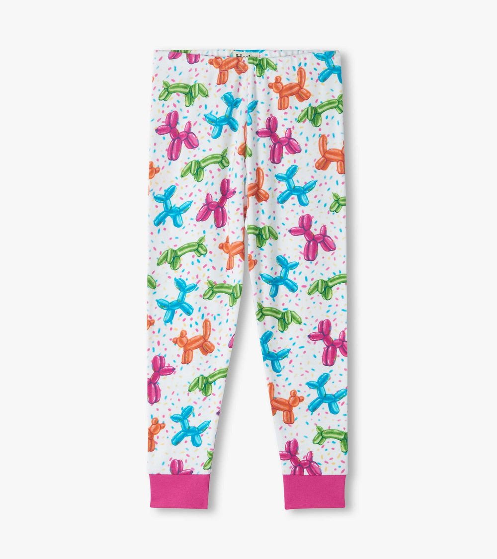 Girls Balloon Pets Cotton Pajama Set | Hatley For Girls