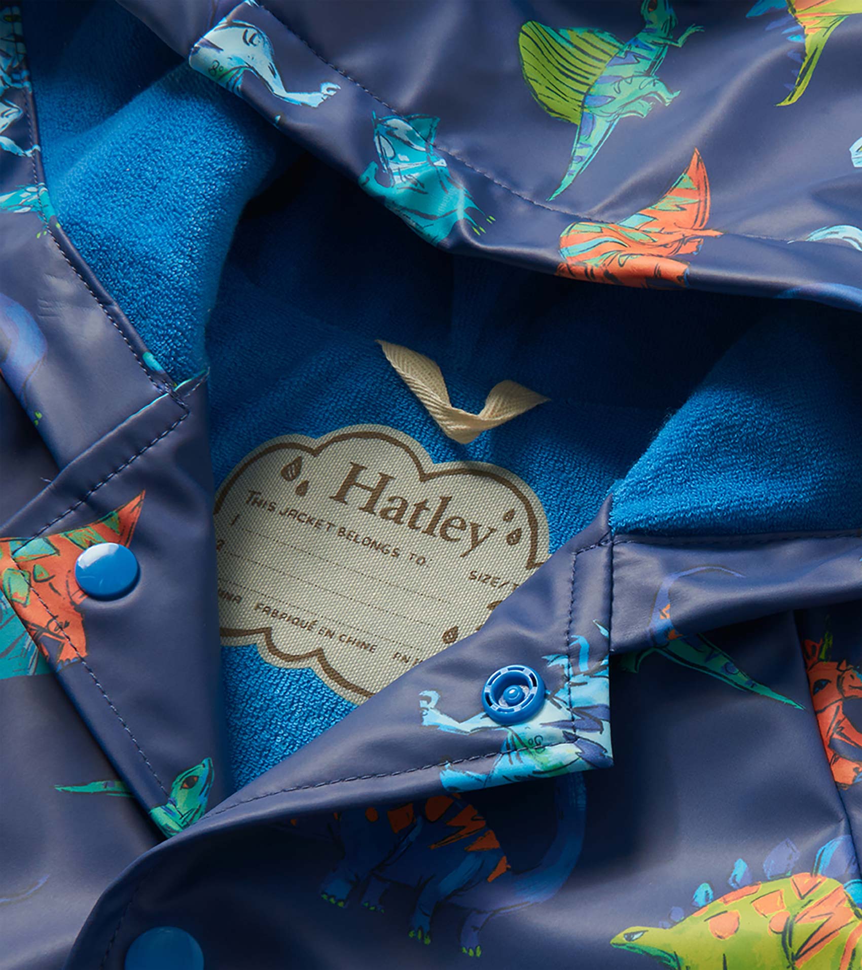 Baby & Toddler Boys Dino Party Button-Up Rain Jacket | Hatley Sale Baby & Toddler