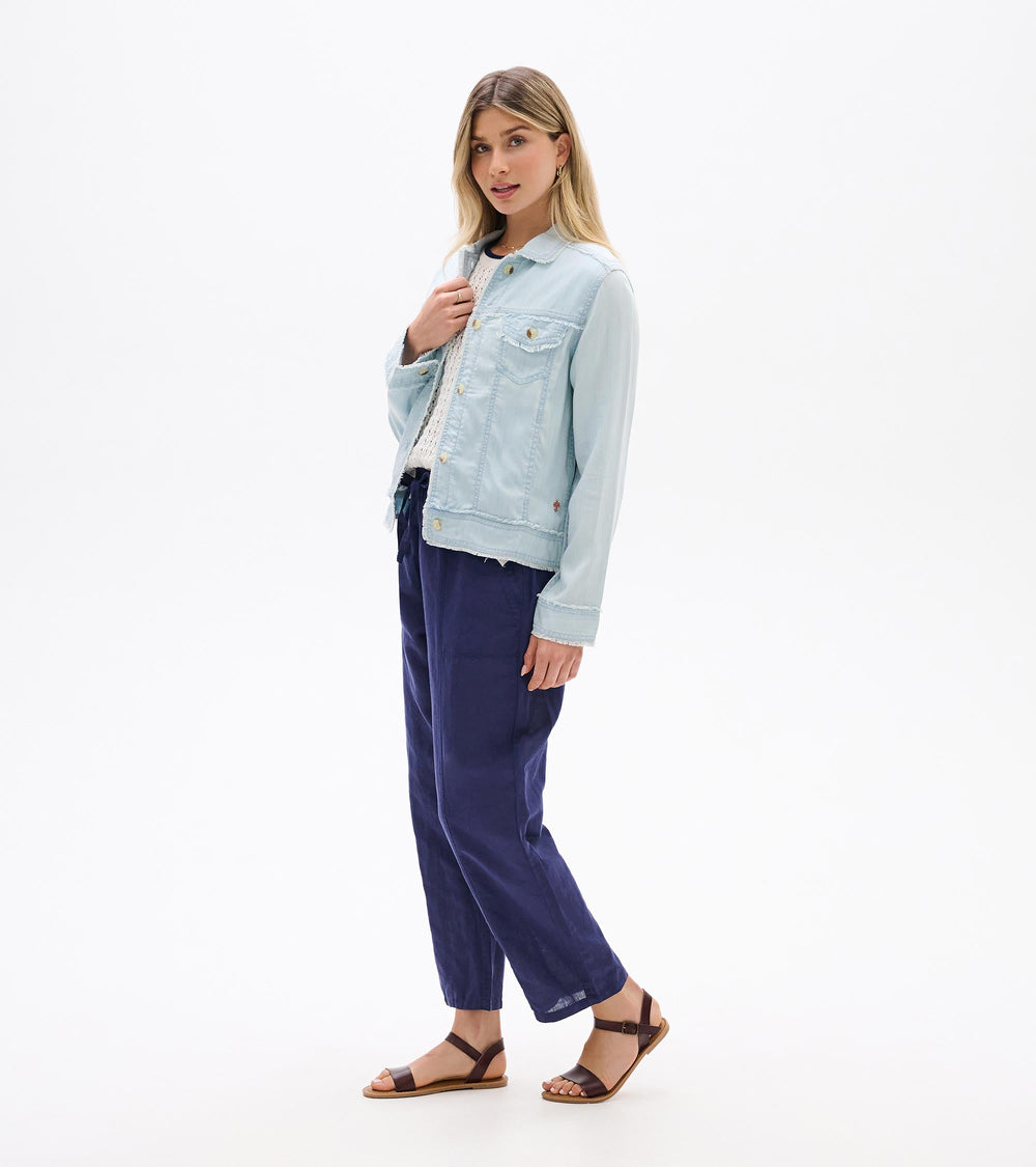 Tencel Jacket - Soft Blue Wash | Hatley Onsale Women