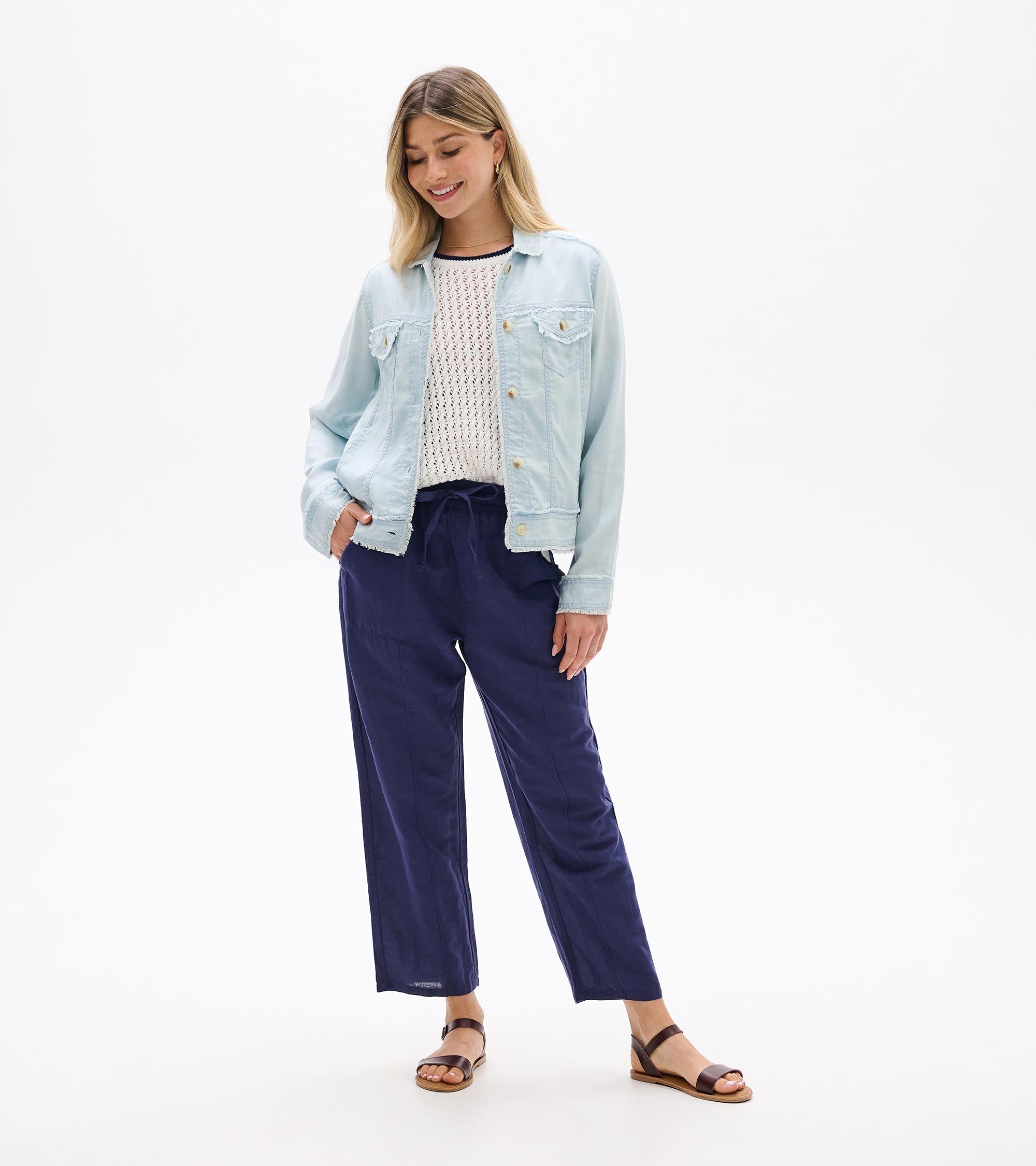 Tencel Jacket - Soft Blue Wash | Hatley Onsale Women