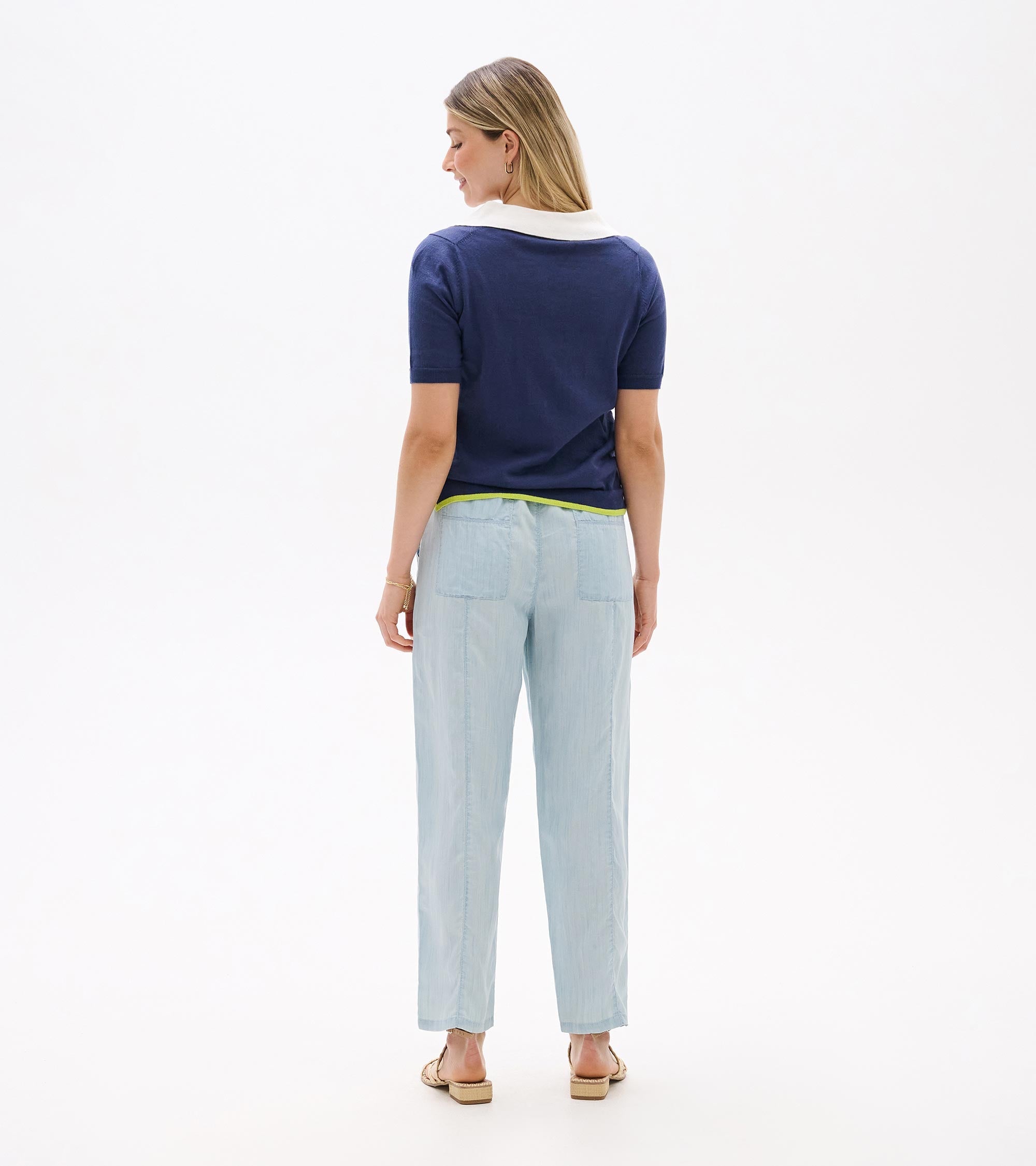 Johnny Collar Top - Patriot Blue | Hatley Onsale Women