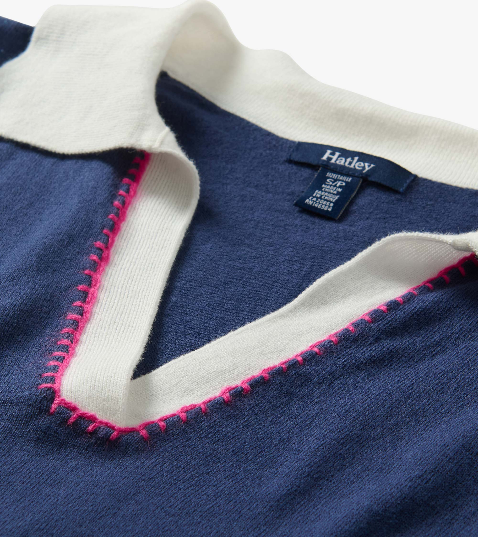 Johnny Collar Top - Patriot Blue | Hatley Onsale Women