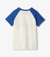 Boys Off Road Raglan Cotton T-Shirt | Hatley Boys