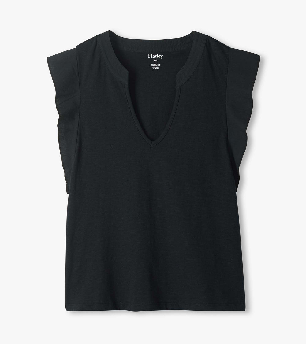 Mix Media Tank - Caviar | Hatley Women