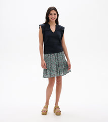 Mix Media Tank - Caviar | Hatley Women