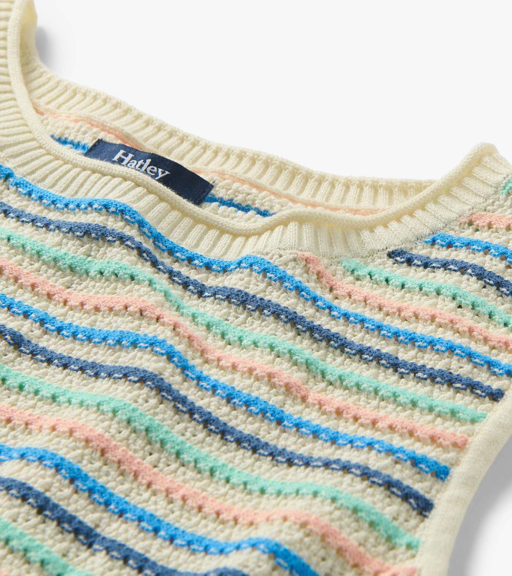 Kate Sleeveless Tank - Blush Stripes | Hatley US Women