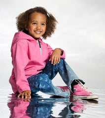 Girls Color Reveal Butterflies Microfiber Rain Jacket | Hatley