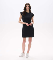 Pocket Tee Dress - Black | Hatley