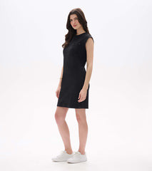 Pocket Tee Dress - Black | Hatley