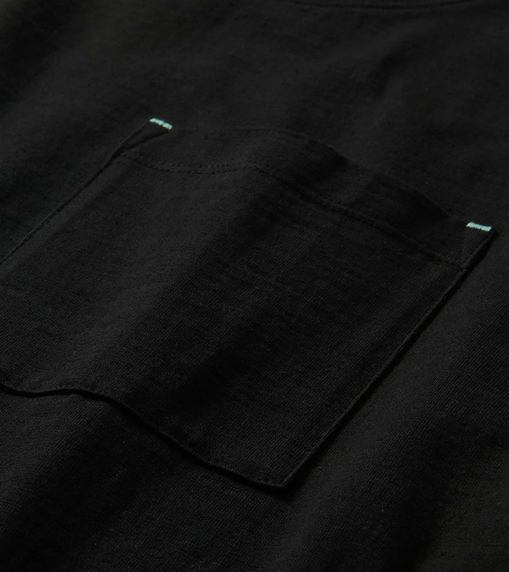 Pocket Tee Dress - Black | Hatley