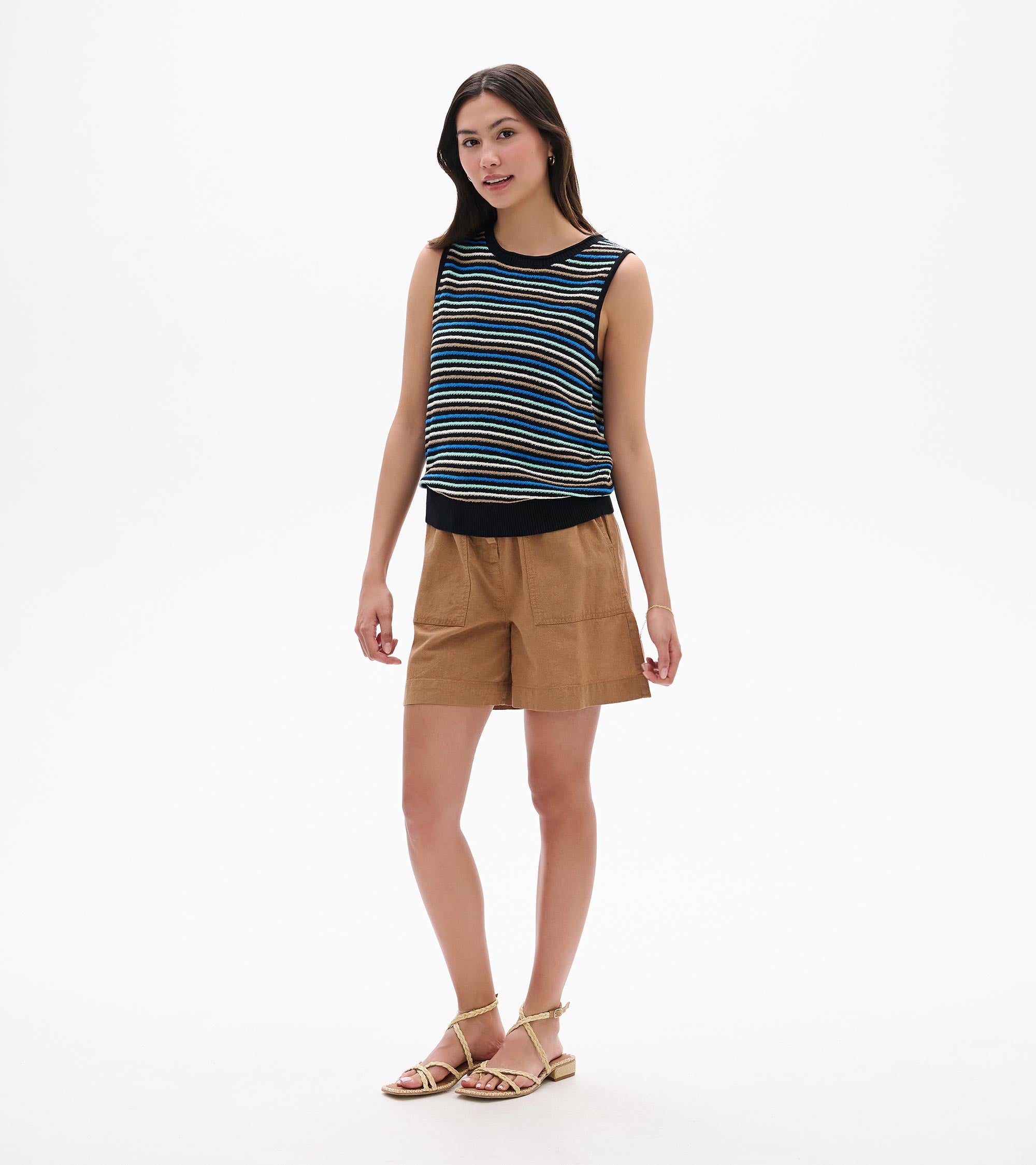 Kate Sleeveless Tank - Desert Stripes | Hatley Onsale Women