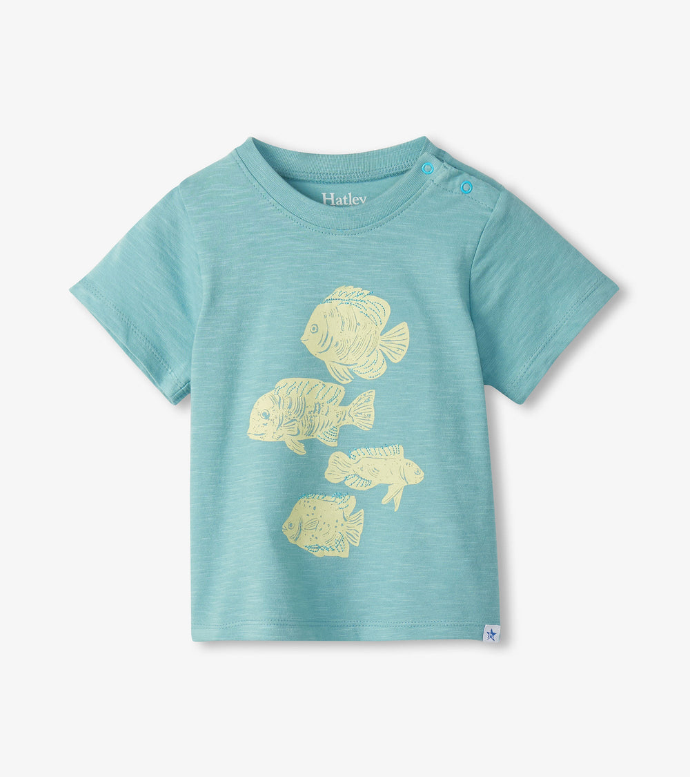 Baby & Toddler Boys Glow in the Dark Fish T-Shirt | Hatley Outlet Baby & Toddler