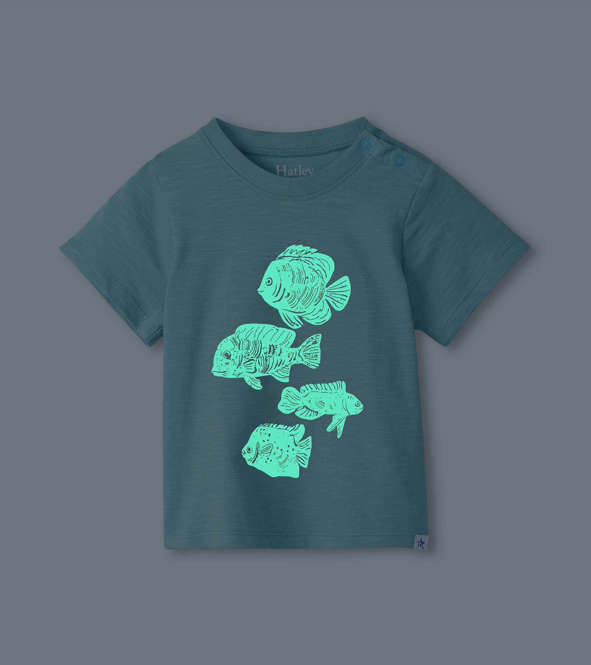 Baby & Toddler Boys Glow in the Dark Fish T-Shirt | Hatley Outlet Baby & Toddler