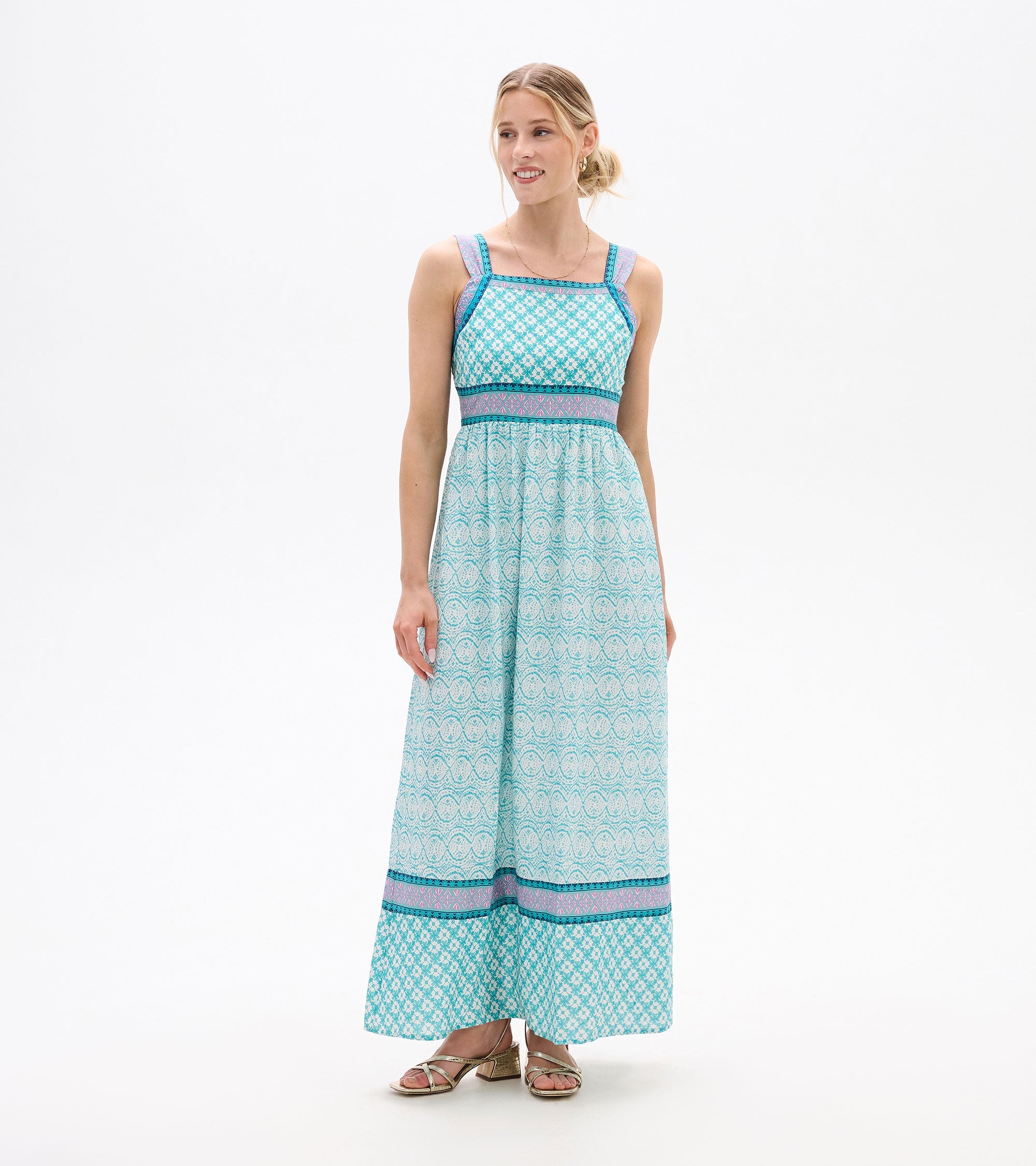 Olivia Sundress - Lattice Flower | Hatley US Women