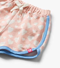 Baby & Toddler Girls Puffy Hearts T-Shirt & Short Set | Hatley Discount Baby & Toddler
