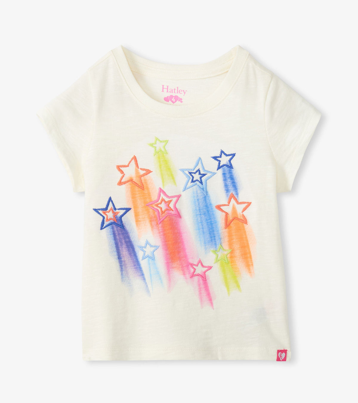 Girls Falling Stars Graphic Tee | Hatley Sale Girls