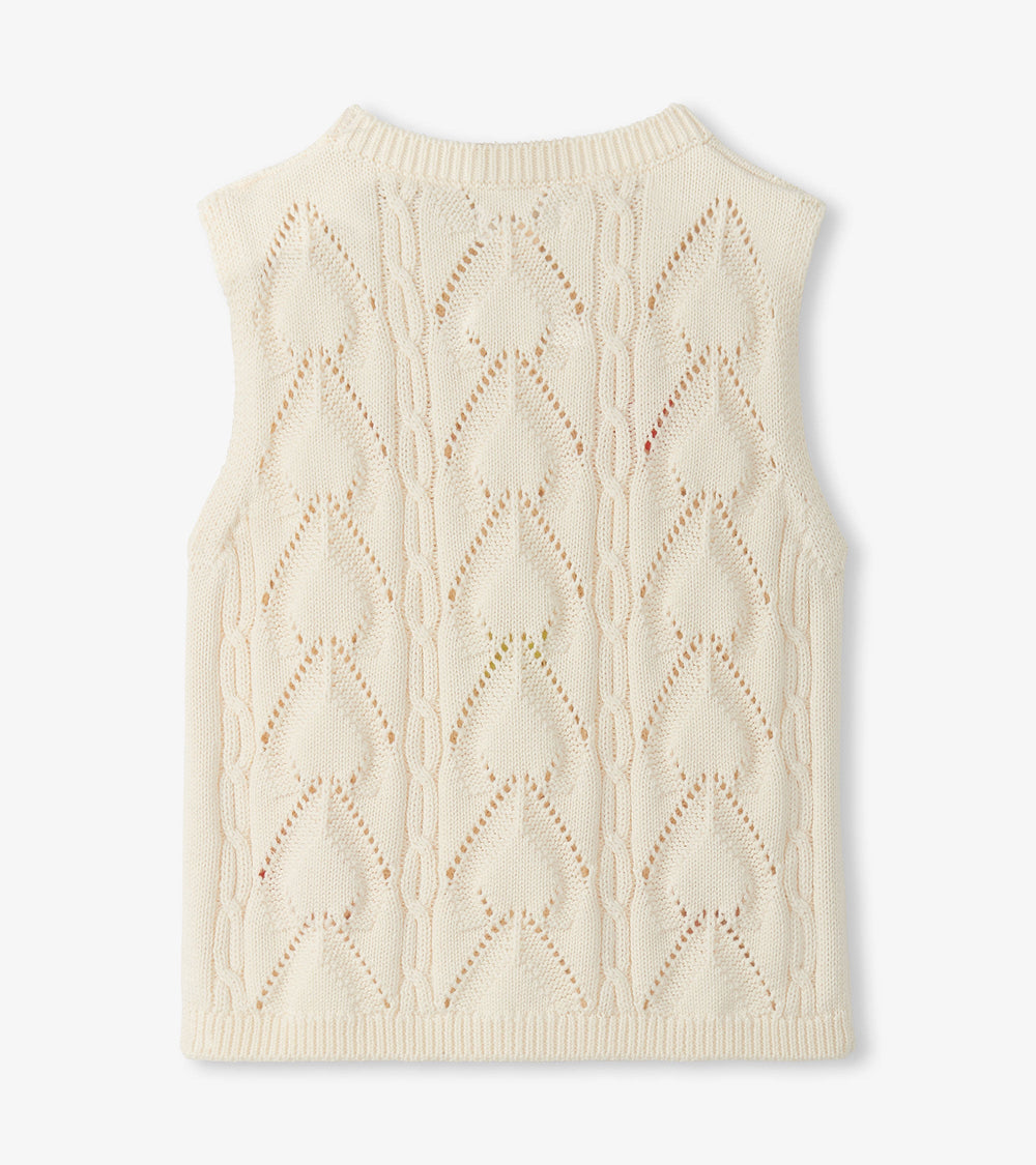 Girls Delicate Flower Crochet Top | Hatley Outlet Girls