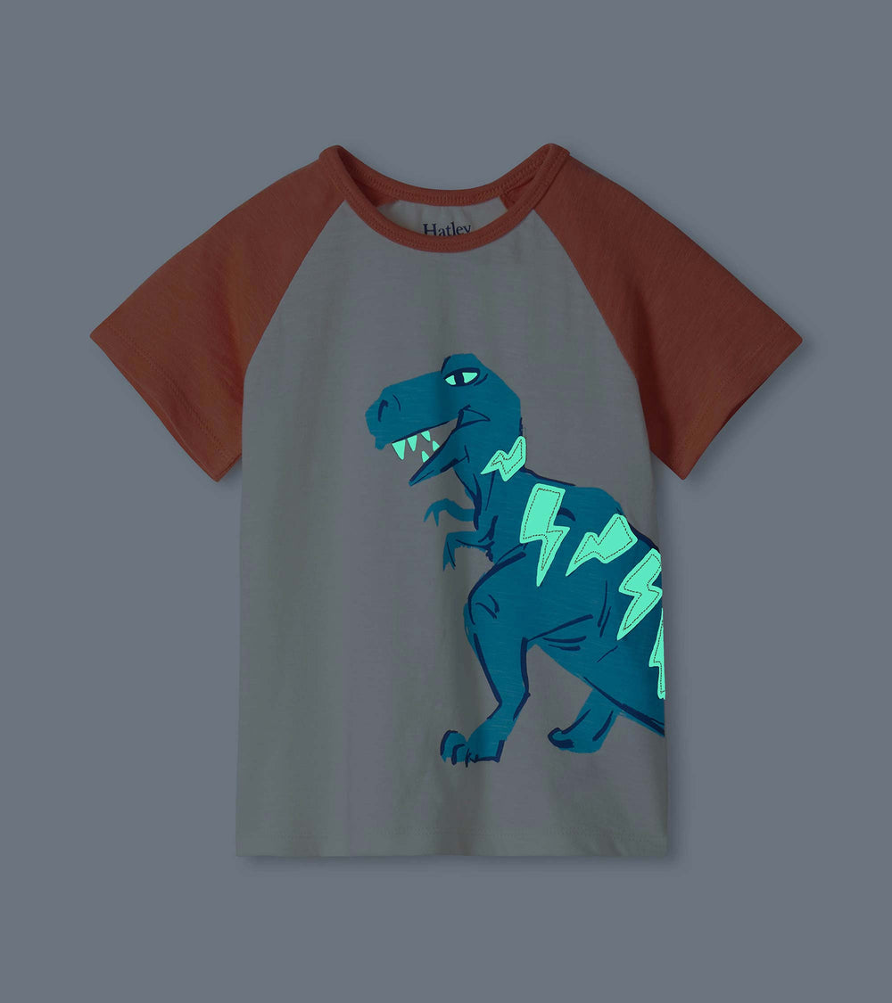 Baby & Toddler Boys Glow in the Dark Stegosaurus T-Shirt & Shorts Set | Hatley Baby & Toddler