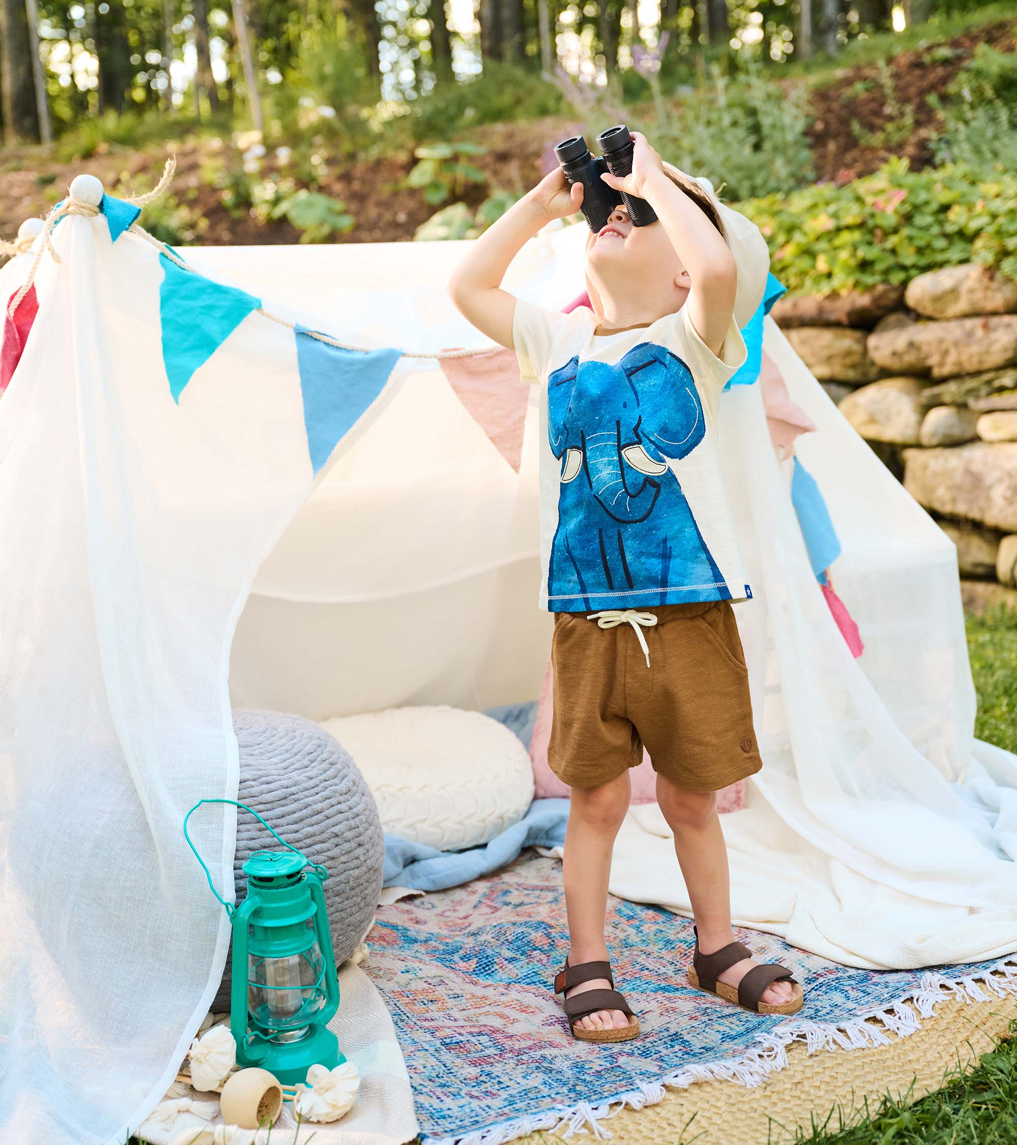 Baby & Toddler Boys Elephant T-Shirt & Shorts Set | Hatley US Baby & Toddler