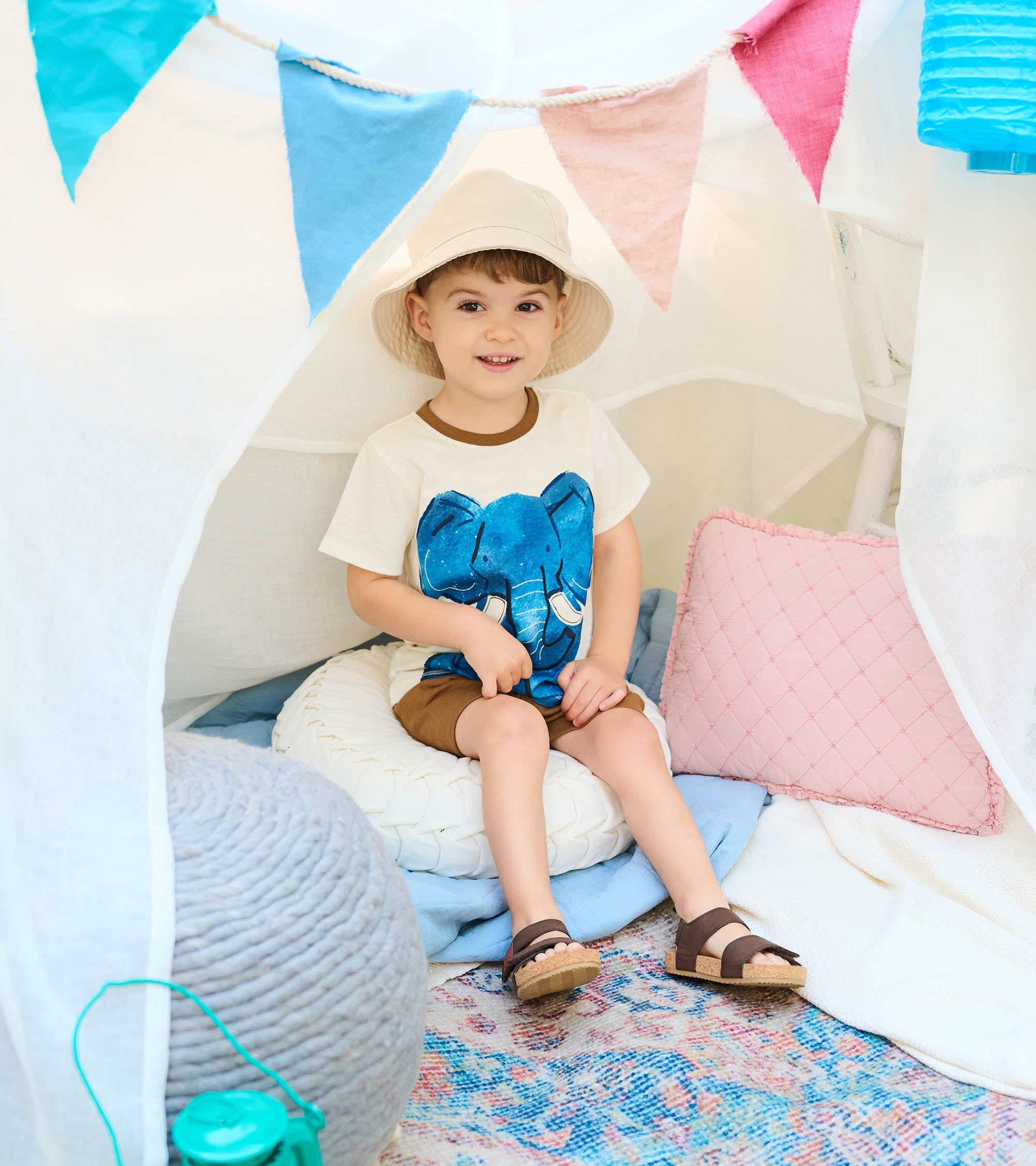 Baby & Toddler Boys Elephant T-Shirt & Shorts Set | Hatley US Baby & Toddler