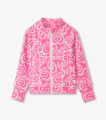 Girls Candy Hearts Active Jacket | Hatley Discount Girls