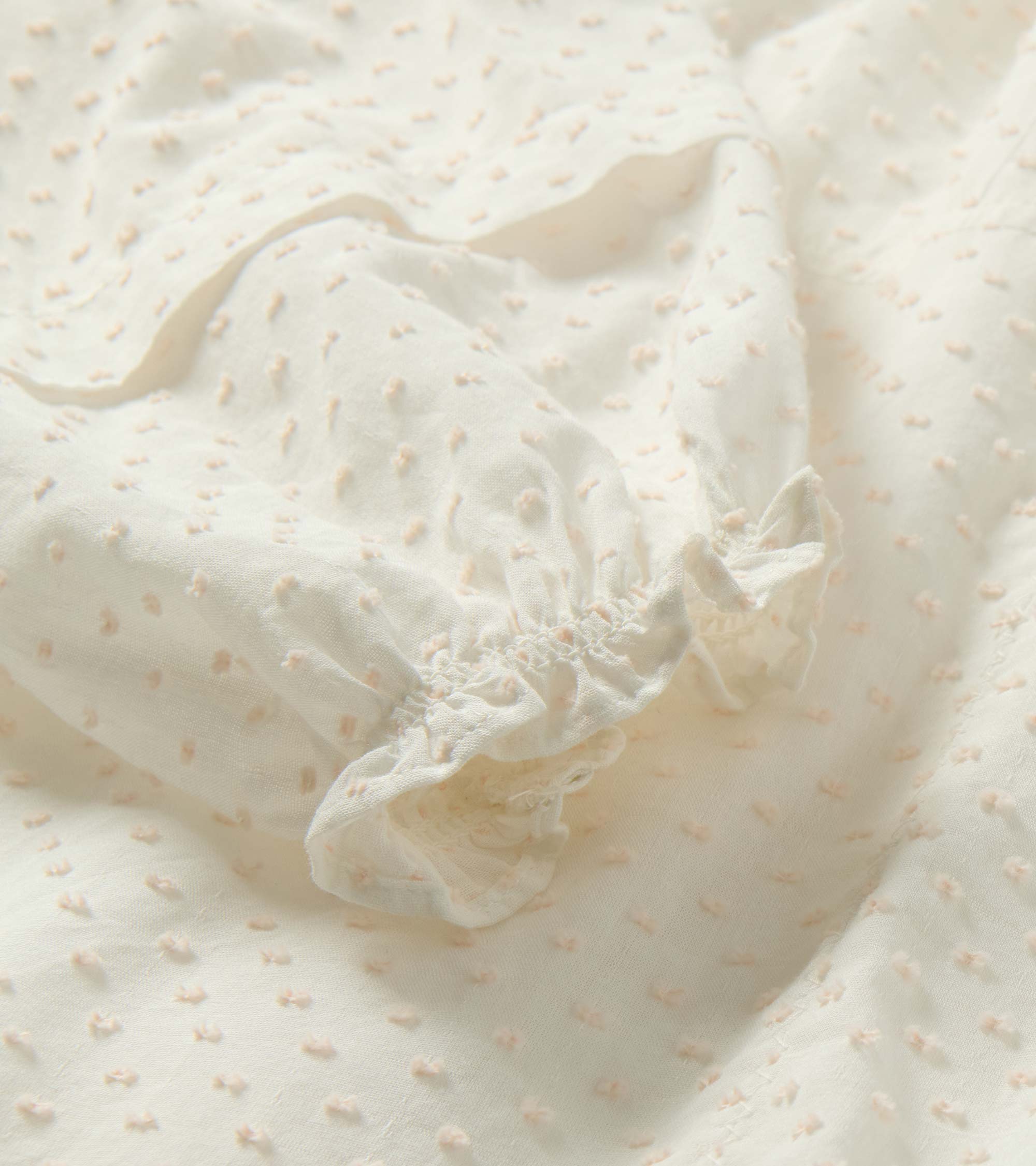 Naomi Blouse - Blush Swiss Dot | Hatley For Women