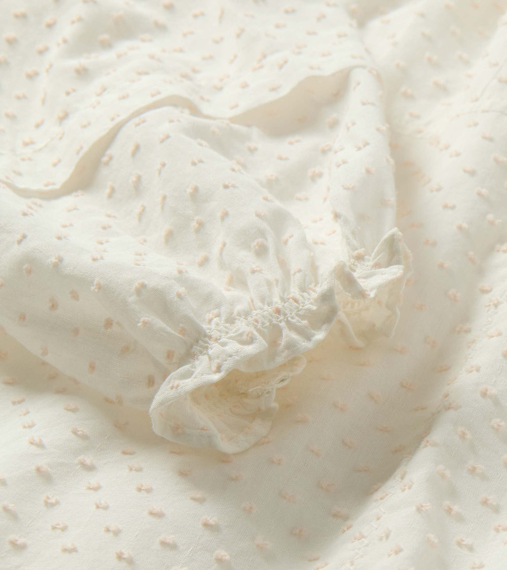 Naomi Blouse - Blush Swiss Dot | Hatley For Women