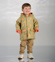 Baby & Toddler Boys Camping Puppy Button-Up Rain Jacket | Hatley Baby & Toddler
