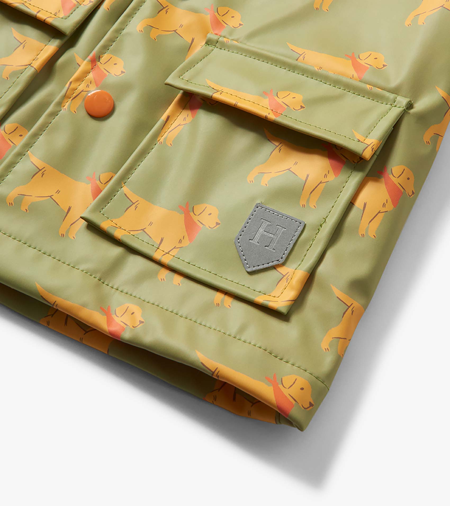 Baby & Toddler Boys Camping Puppy Button-Up Rain Jacket | Hatley Baby & Toddler