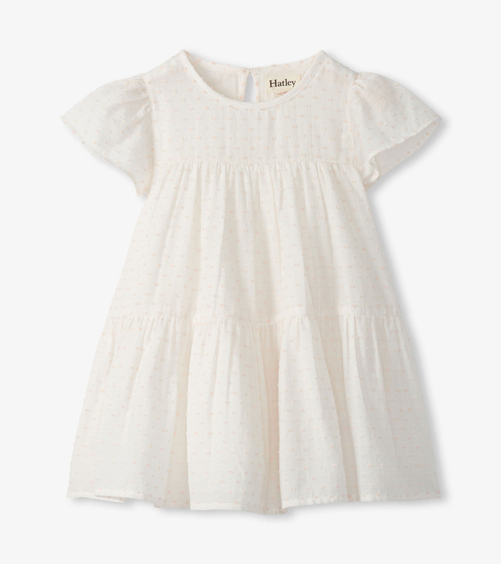 Baby & Toddler Girls Pearl Swiss Dot Puff Dress | Hatley Baby & Toddler