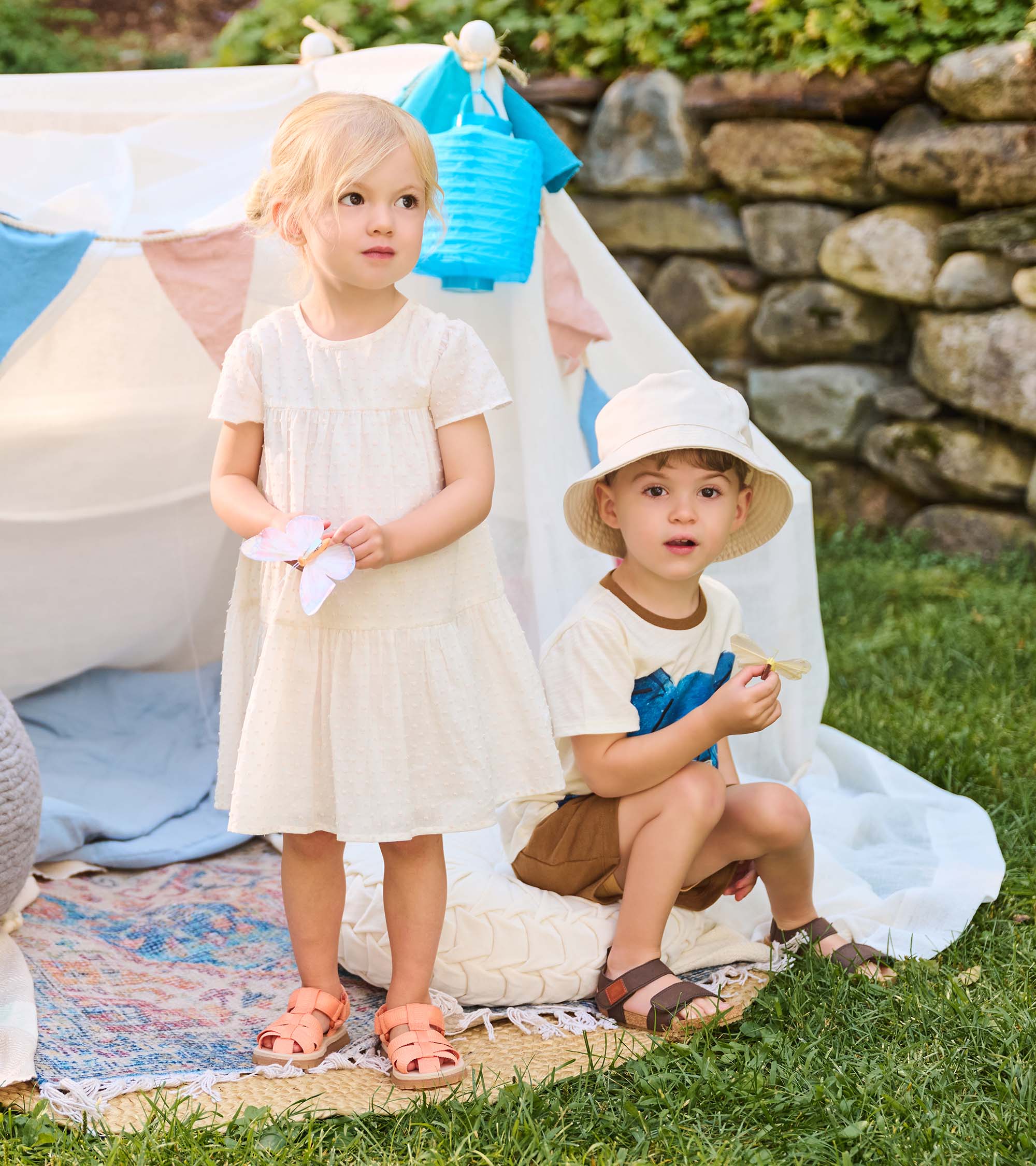 Baby & Toddler Girls Pearl Swiss Dot Puff Dress | Hatley Baby & Toddler